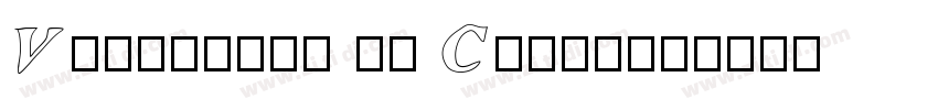 Vountains of Christm字体转换